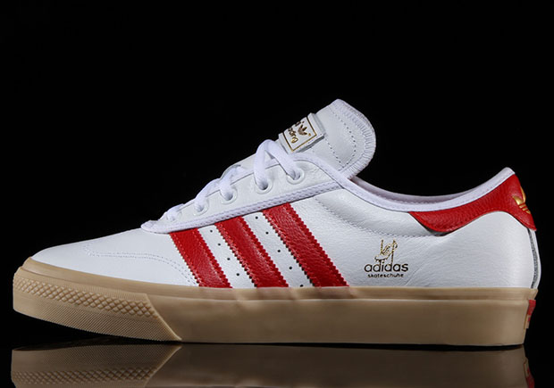 Adidas Adi Ease Universal White Red Black White 6