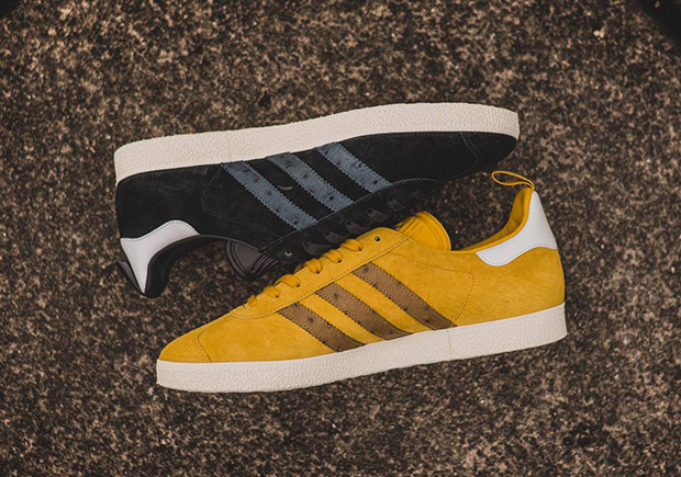These New adidas Gazelles Feature Ostrich Stripes