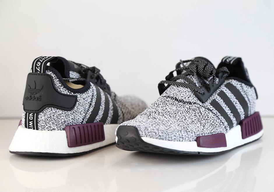 Adidas Nmd Reflective Black Maroon Champs Exclusive 3