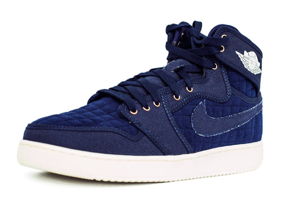 Air Jordan 1 KO "Quilted" Comes In Blue