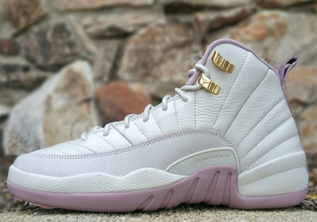 Air Jordan 12 Gg Plum Fog