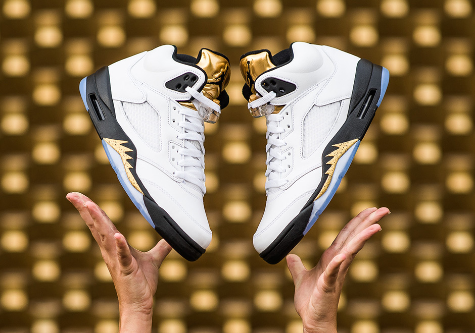 Air Jordan 5 Retro "Gold Tongue" Drops Tomorrow