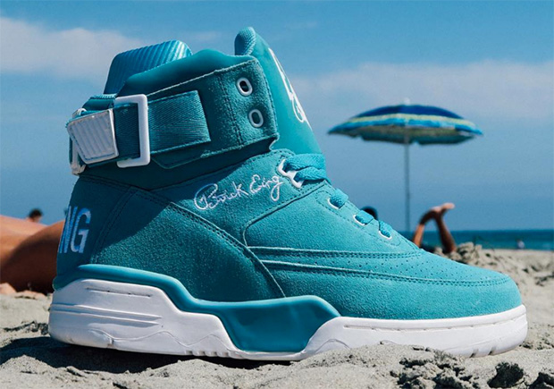 Ewing 33 Hi Turquoise Suede Release Date 01