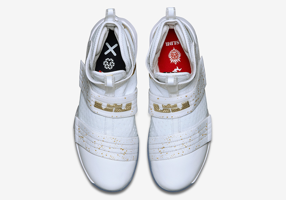 Nike Lebron Soldier 10 Gold Medal Release Date 05