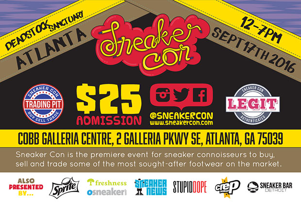 Sneakercon Atlanta 2016 Back