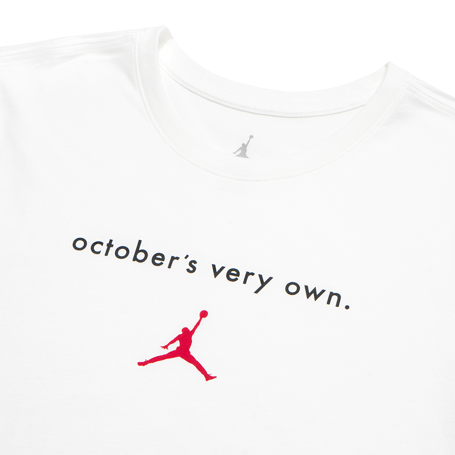 Ovo X Jordan 16 Jumpman Tee White Side1 Original