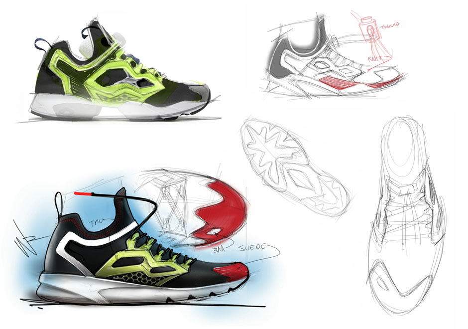Reebok-Fury-Adapt-Wayne-Russell-Sketches
