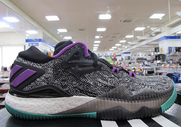 Adidas Crazylight Boost 2016 Low Grey Purple Teal