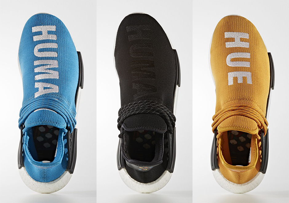 Adidas Nmd Human Race Pharrell 5 Colorways September 29 01