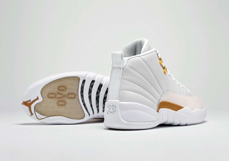 Air Jordan 12 Ovo White Nike Snkrs Release Info 01
