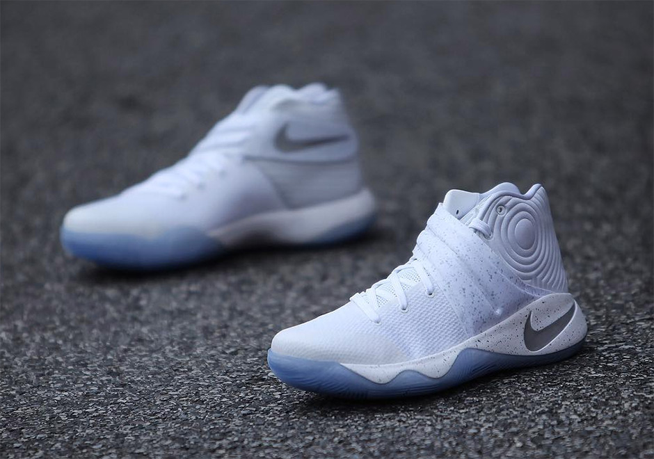 Nike Kyrie 2 White Grey Ice Speckle 2