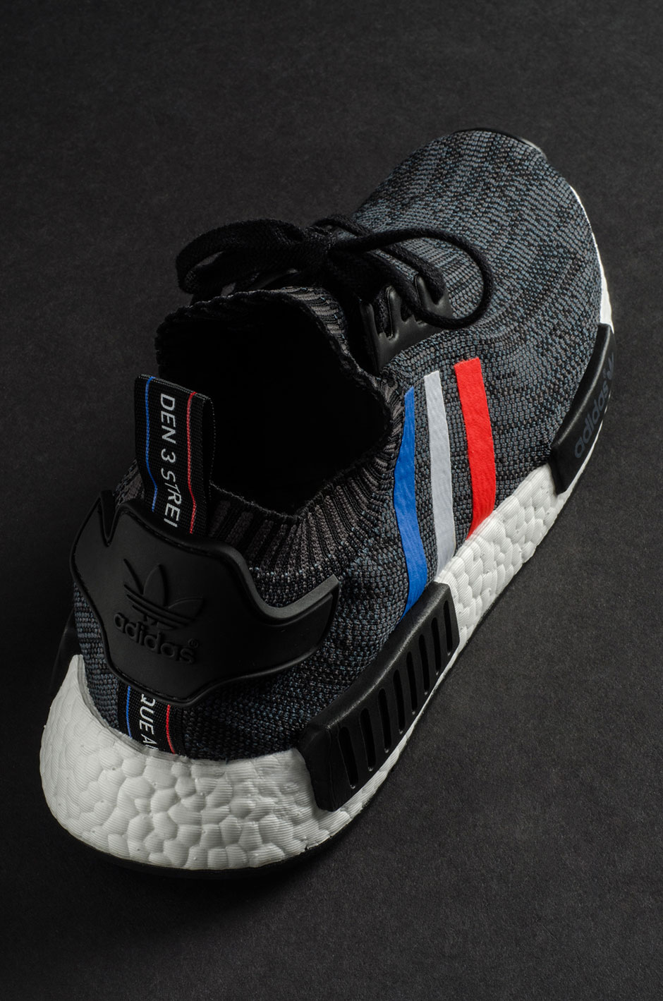 Adidas Nmd R1 Primeknit Tricolor Black 3