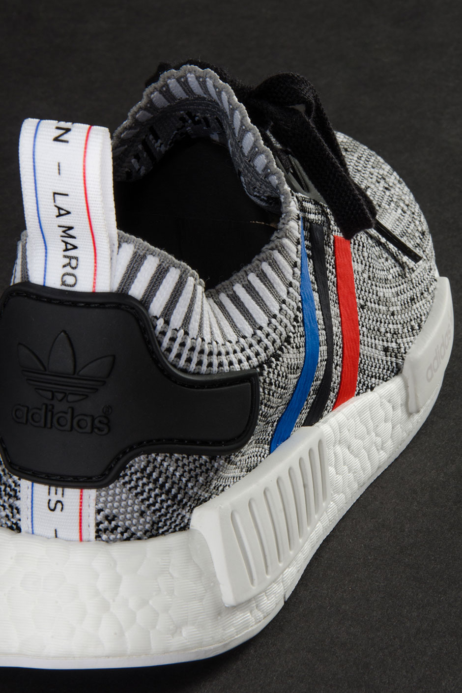 Adidas Nmd R1 Primeknit Tricolor White 2
