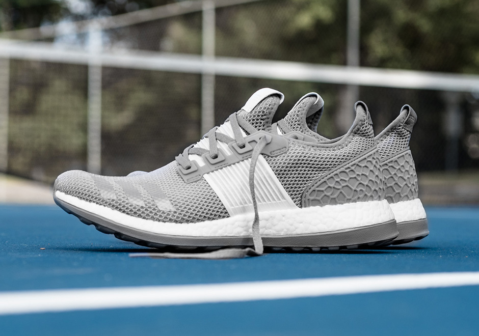 Adidas Pure Boost Zg Grey White 1