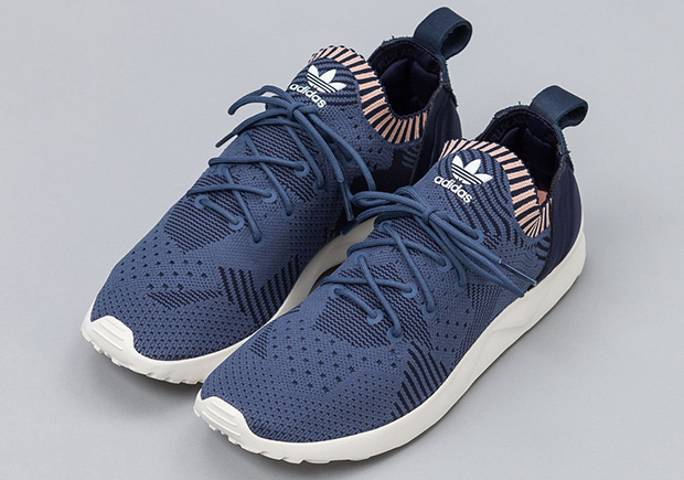 Adidas Zx Flux Adv Virtue Primeknit Blue 2