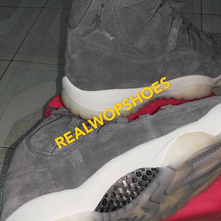 Air Jordan 11 Suede Details 1