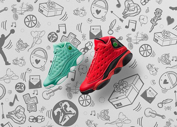 Air Jordan 13 What Is Love Pack 1