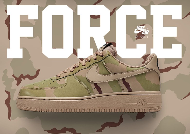 Nike Air Force 1 “Reflective Desert Camo”