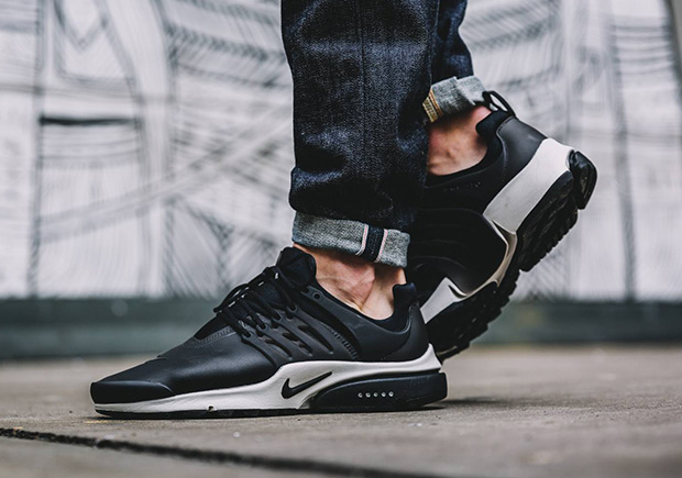 Nike Air Presto Low Utility Black Light Bone 1