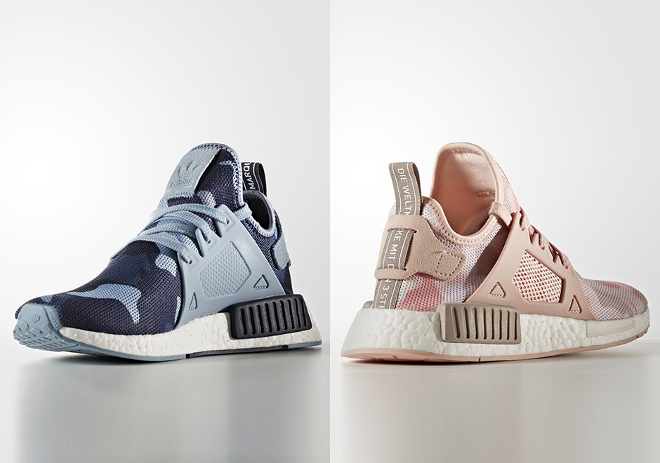The adidas NMD XR1 "Duck Camo" Releasing In Pink And Blue