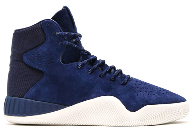 Adidas Tubular Instinct Blue Suede S80083 1