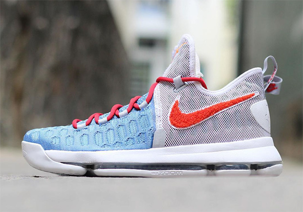 Nike Kd 9 Texas Longhorns Pe Wild Colorway 02