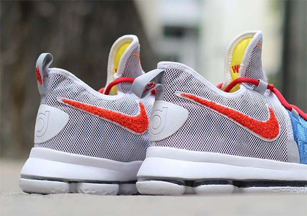 Nike Kd 9 Texas Longhorns Pe Wild Colorway 03