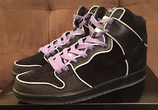 The Nike SB Dunk High "Purple Box" Resembles The MF DOOM Collaboration