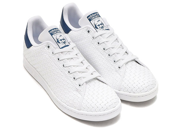 Adidas Stan Smith Woven White Blue Bb0051 1