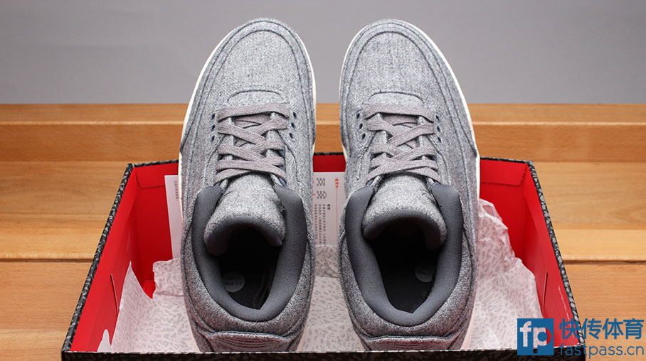 Air Jordan 3 Wool Detailed Look Release Date 05