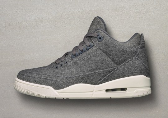 The Air Jordan 3 “Wool” Releases This Weekend