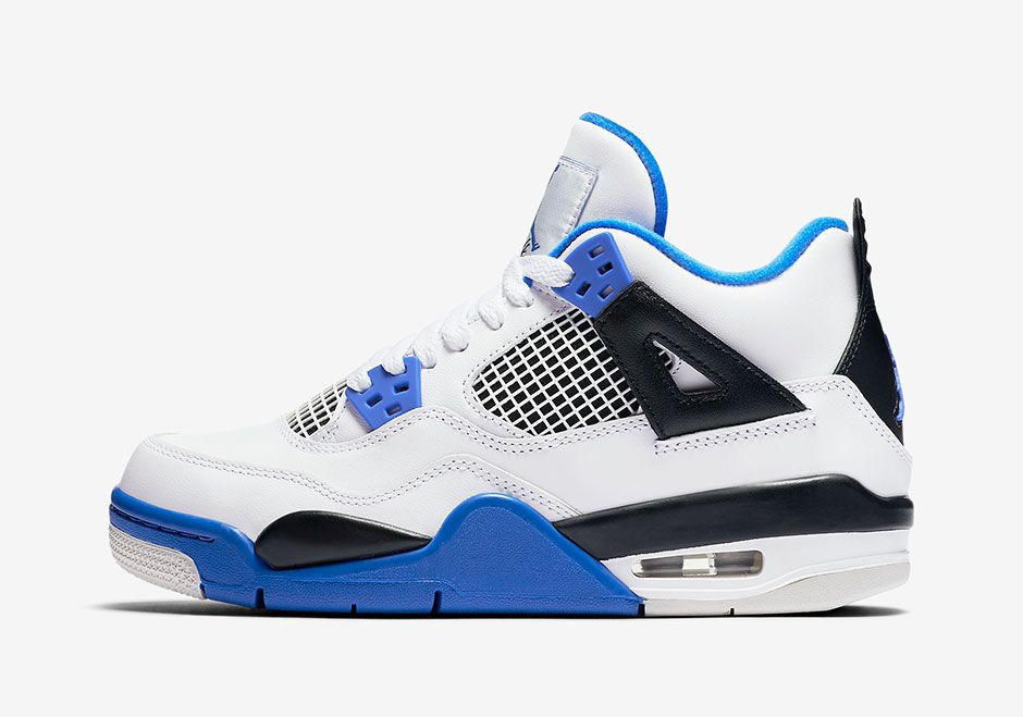 Air Jordan 4 Motorsports Kids Sizes Release Info 02
