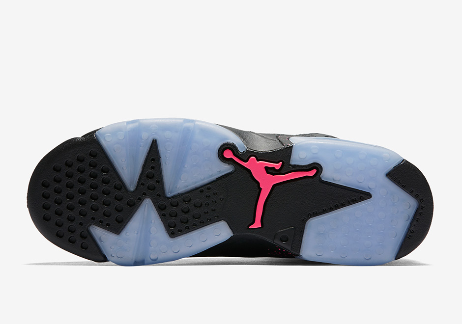 Air Jordan 6 Gs Black Hyper Pink 4