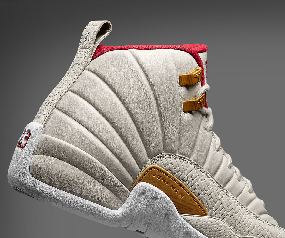 Chinese New Year Jordan 12 Girls 4