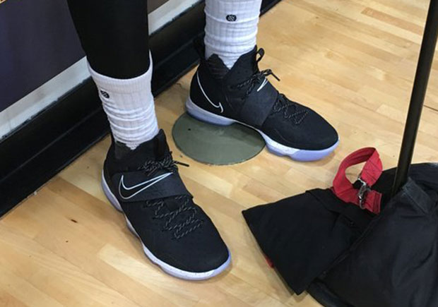 Lebron 14 Black White Ice