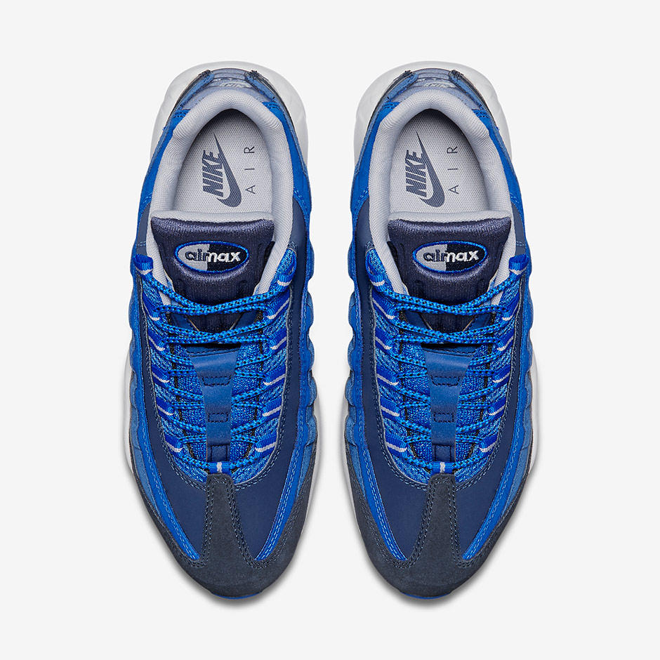 Nike Air Max 95 Dark Obsidian Hyper Cobalt Coastal Blue 3