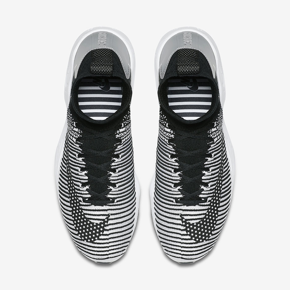 Nike Flyknit Mercurial Ix Black White Stars 4