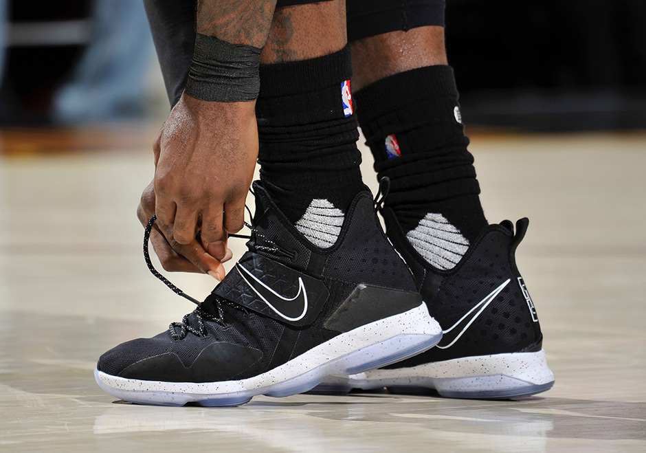 Nike Lebron 14 Black White January 2017 1