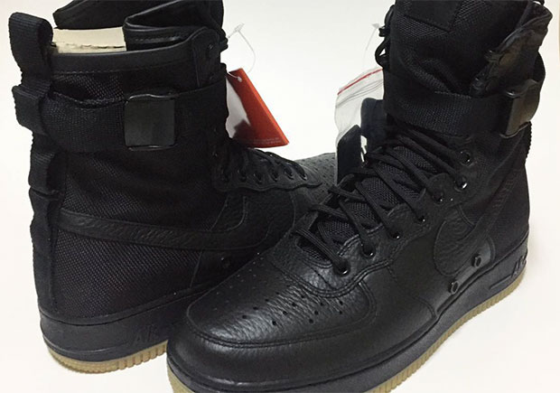 Nike Sf Af1 Black Black Gum Coming Soon