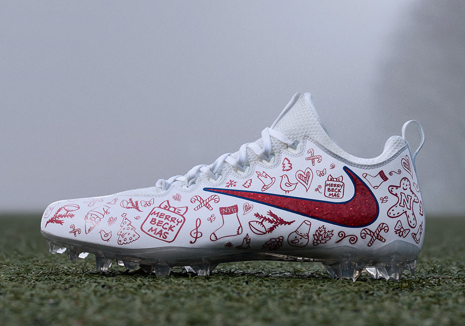 Nike Put Actual Grass In Odell Beckham Jr's Christmas Cleats