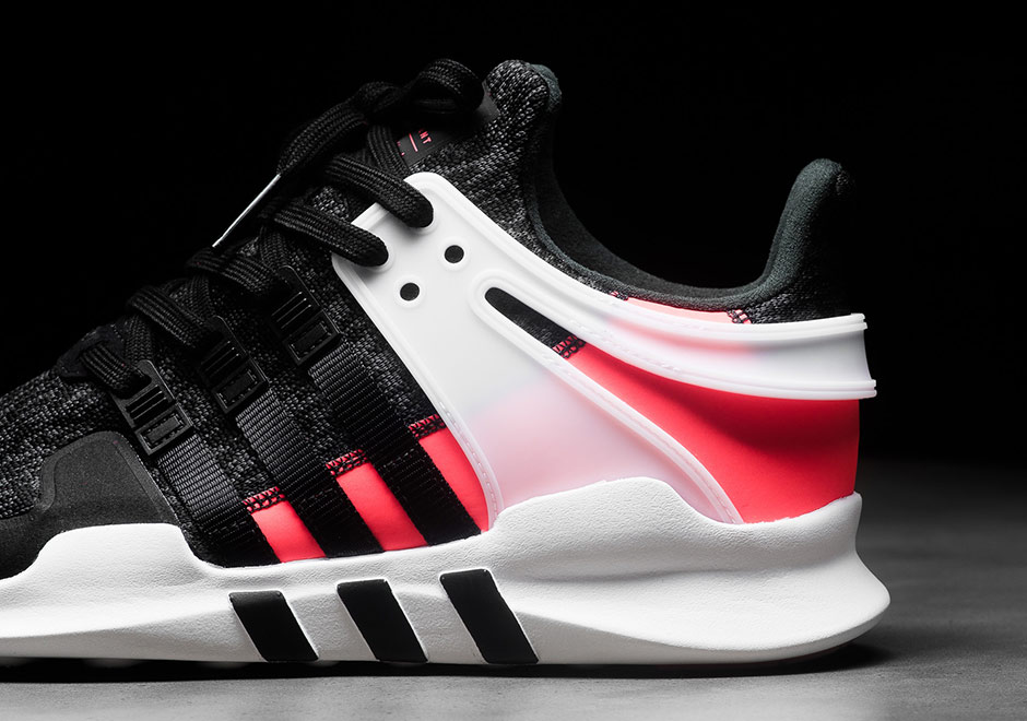 Adidas Eqt Support Adv Black Turbo Red 3