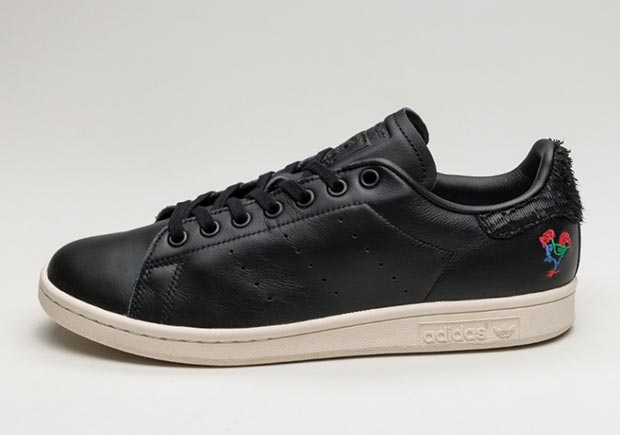 Adidas Stan Smith Chinese New Year Black Year Of The Rooster