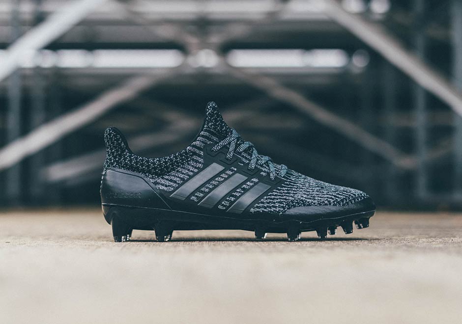 Adidas Ultra Boost Cleats Triple Black 3