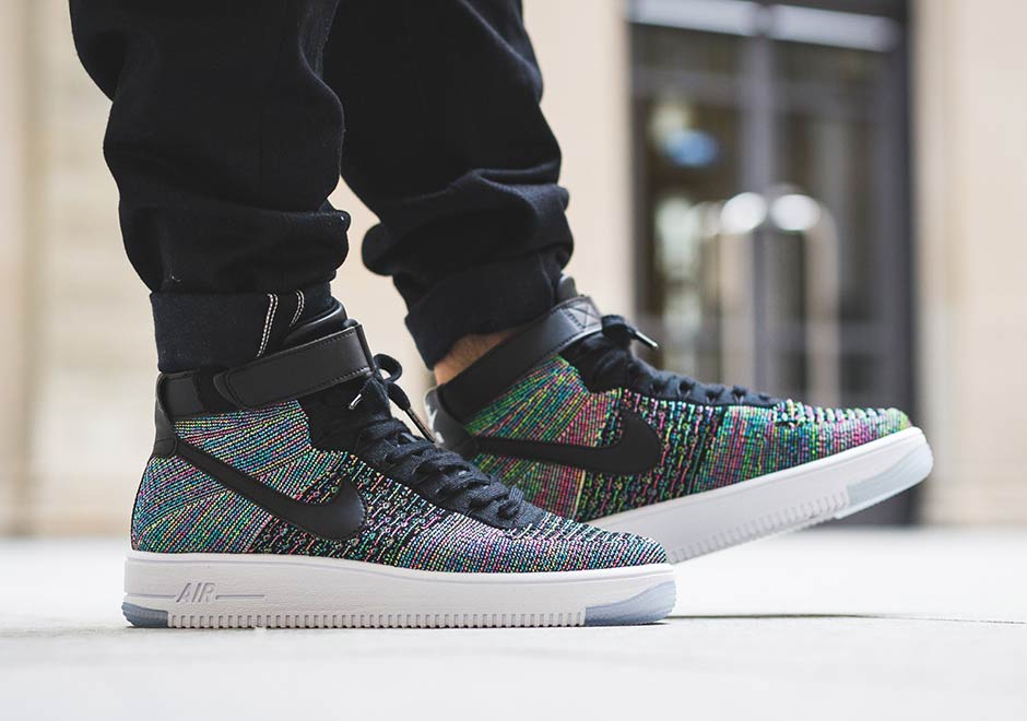 Nike Air Force 1 Mid Flyknit "Multi-Color 2.0"
