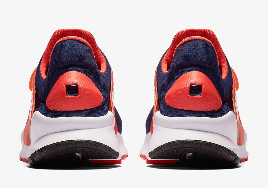 Nike Sock Dart Max Orange Midnight Navy 5