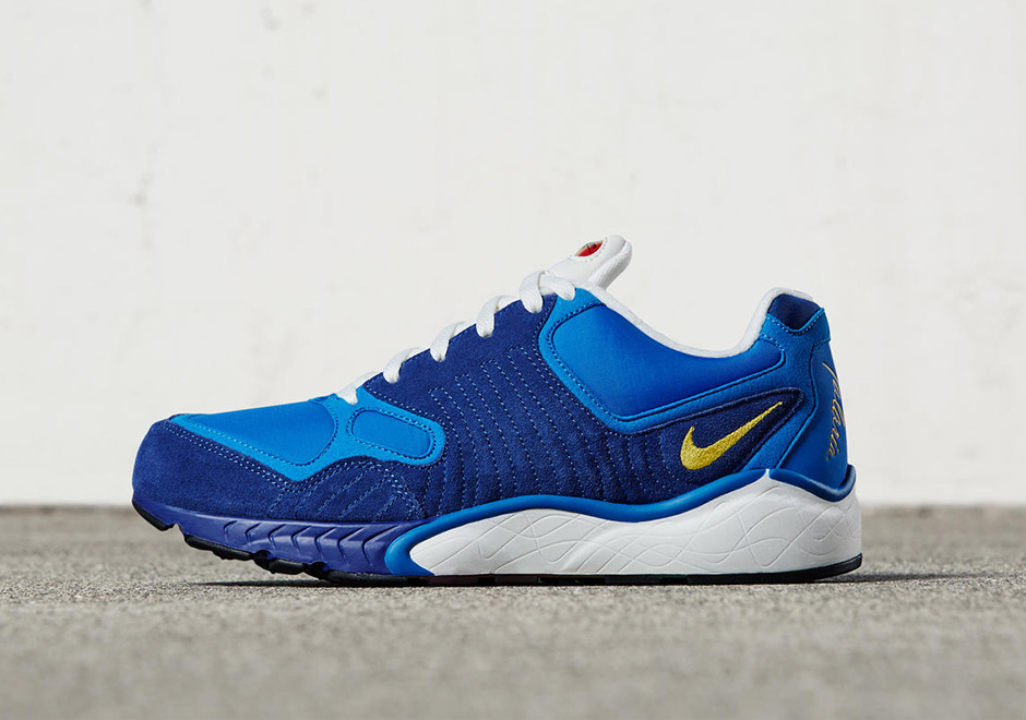 Nike Zoom Talaria Blue Yellow Rainbow Sole 2