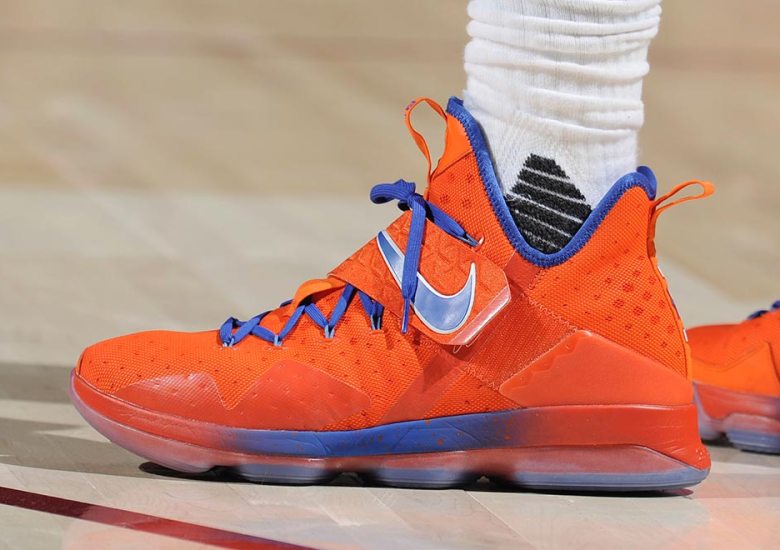 LeBron James Debuts Nike LeBron 14 “Hardwood Classics” PE