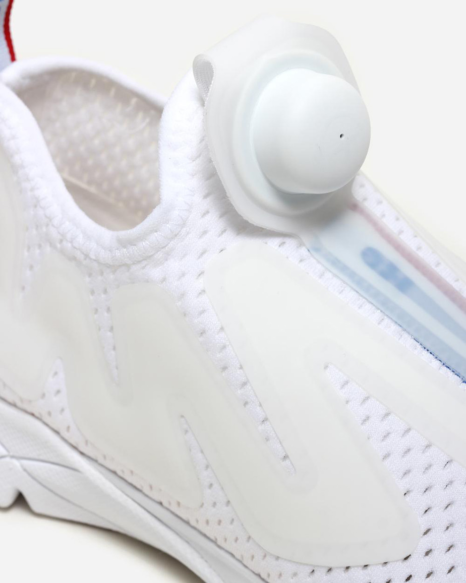 Reebok Pump Supreme Jacquard Tape White Red Blue 4