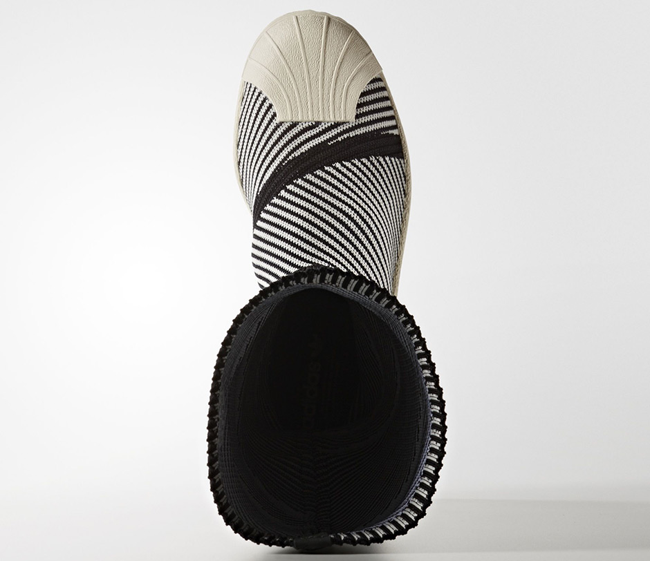 Adidas Superstar Primeknit Boot Women High Top 5