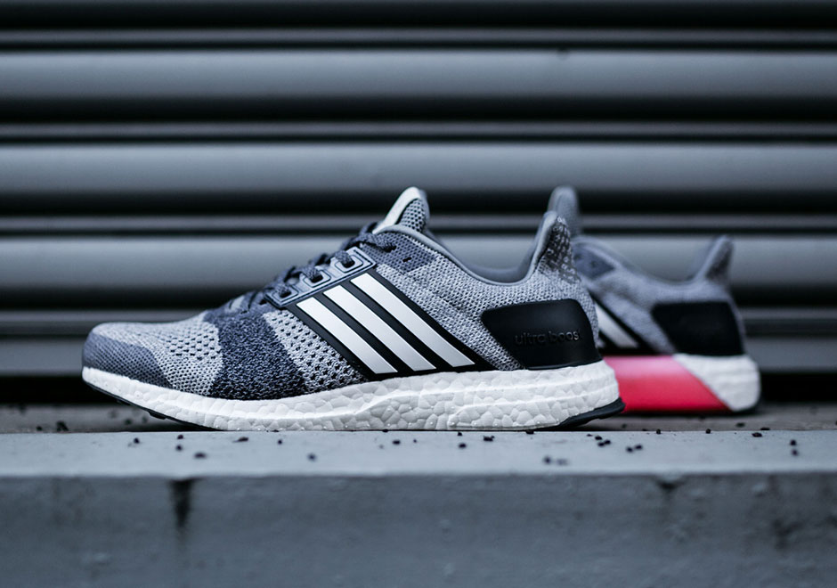 adidas Ultra Boost ST Releases In Grey And Pink